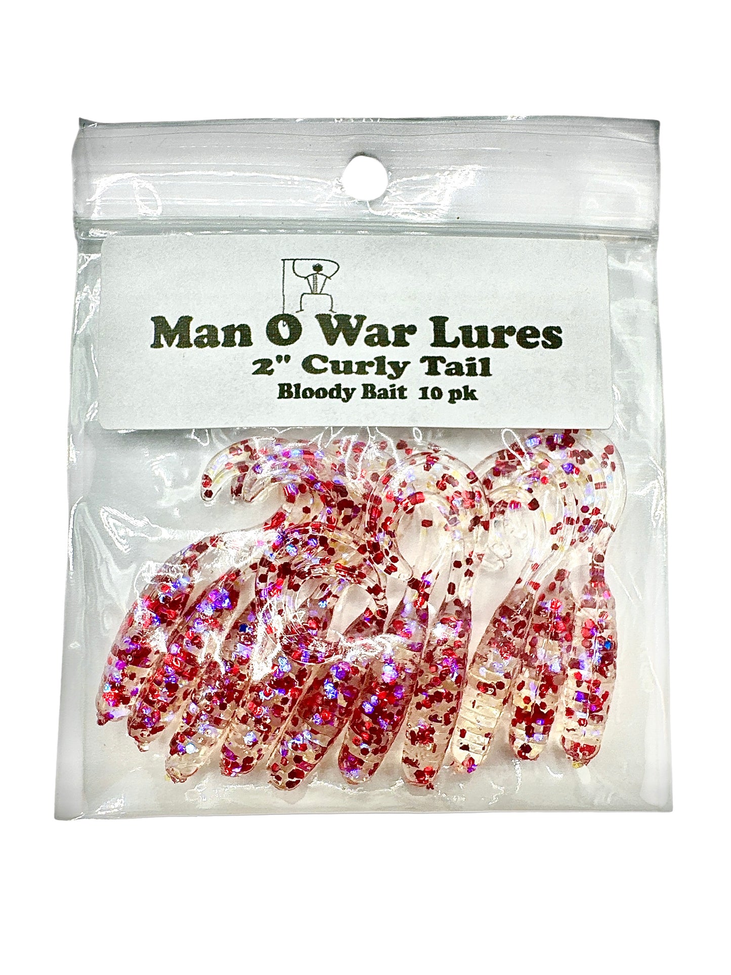 MAN O WAR CURLY TAIL 2"
