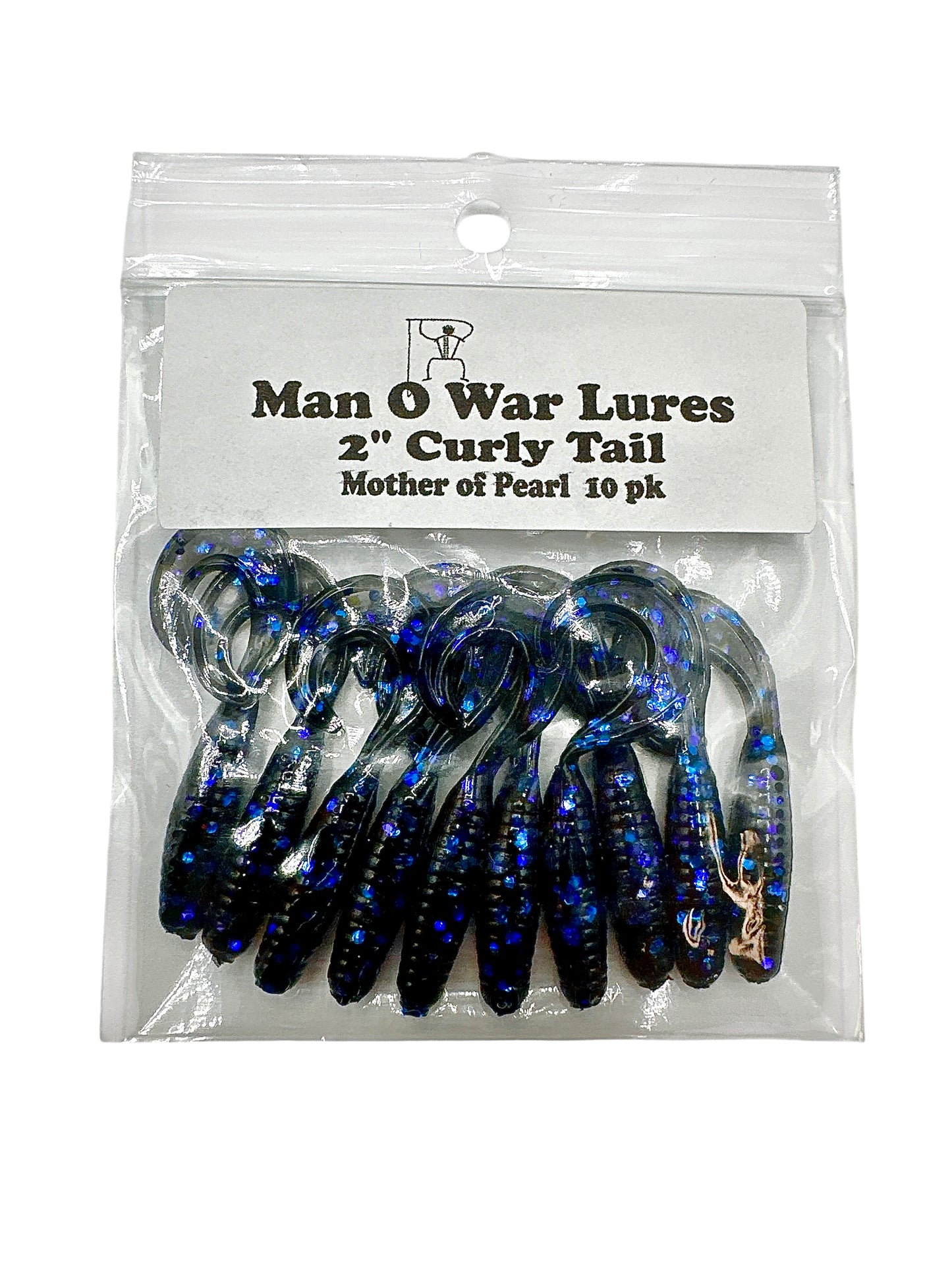 MAN O WAR CURLY TAIL 2"
