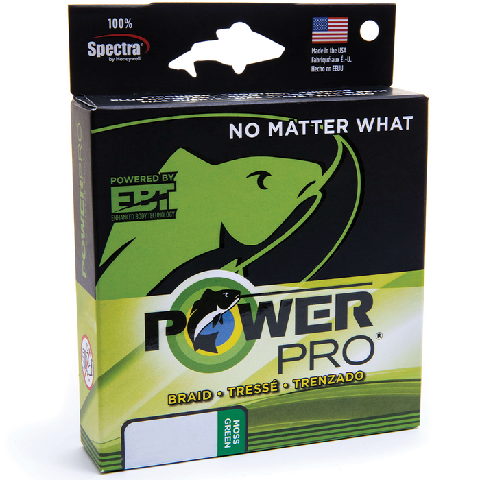 POWER PRO BRAID MOSS GREEN 500YD SPOOL