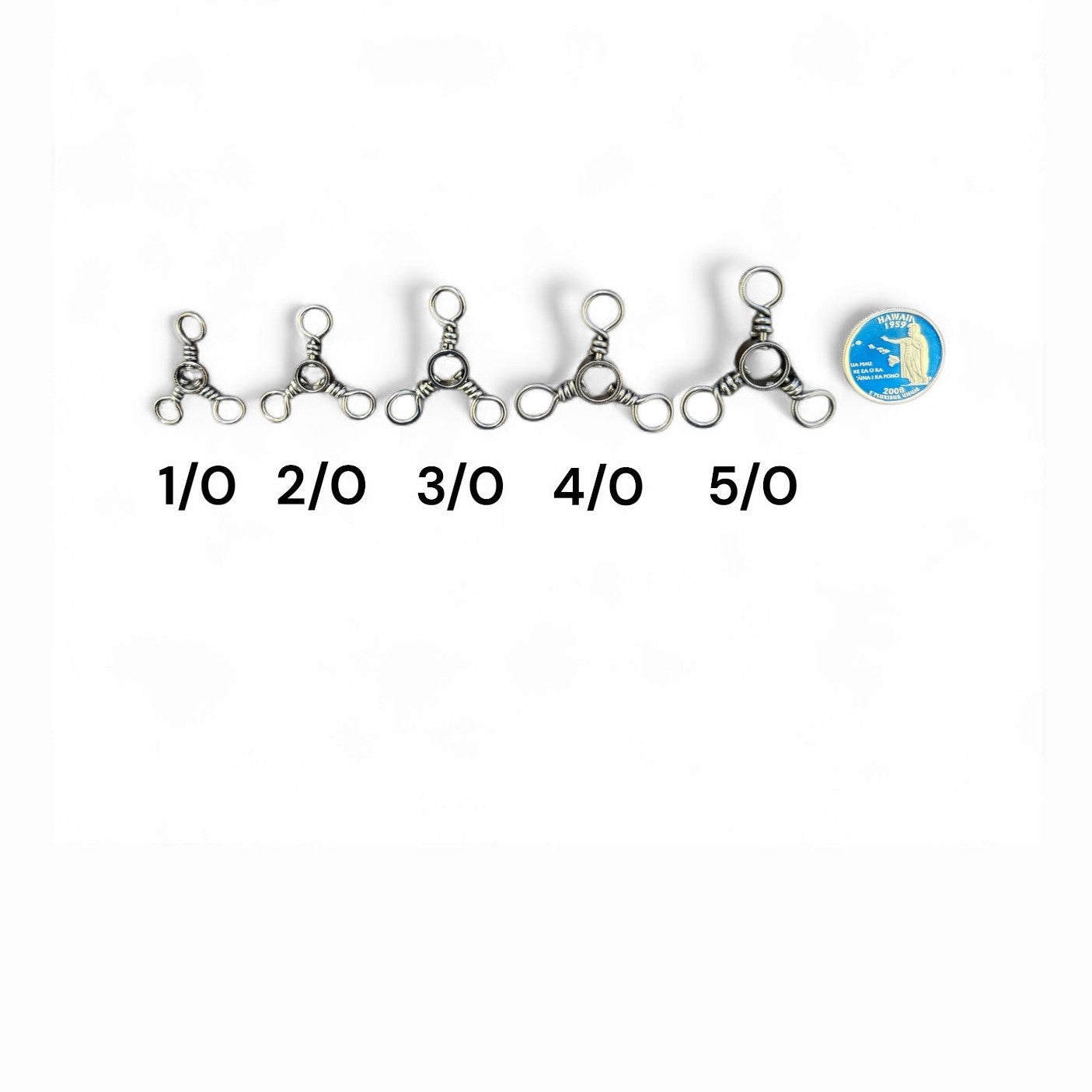 BRASS 3-WAY SWIVEL