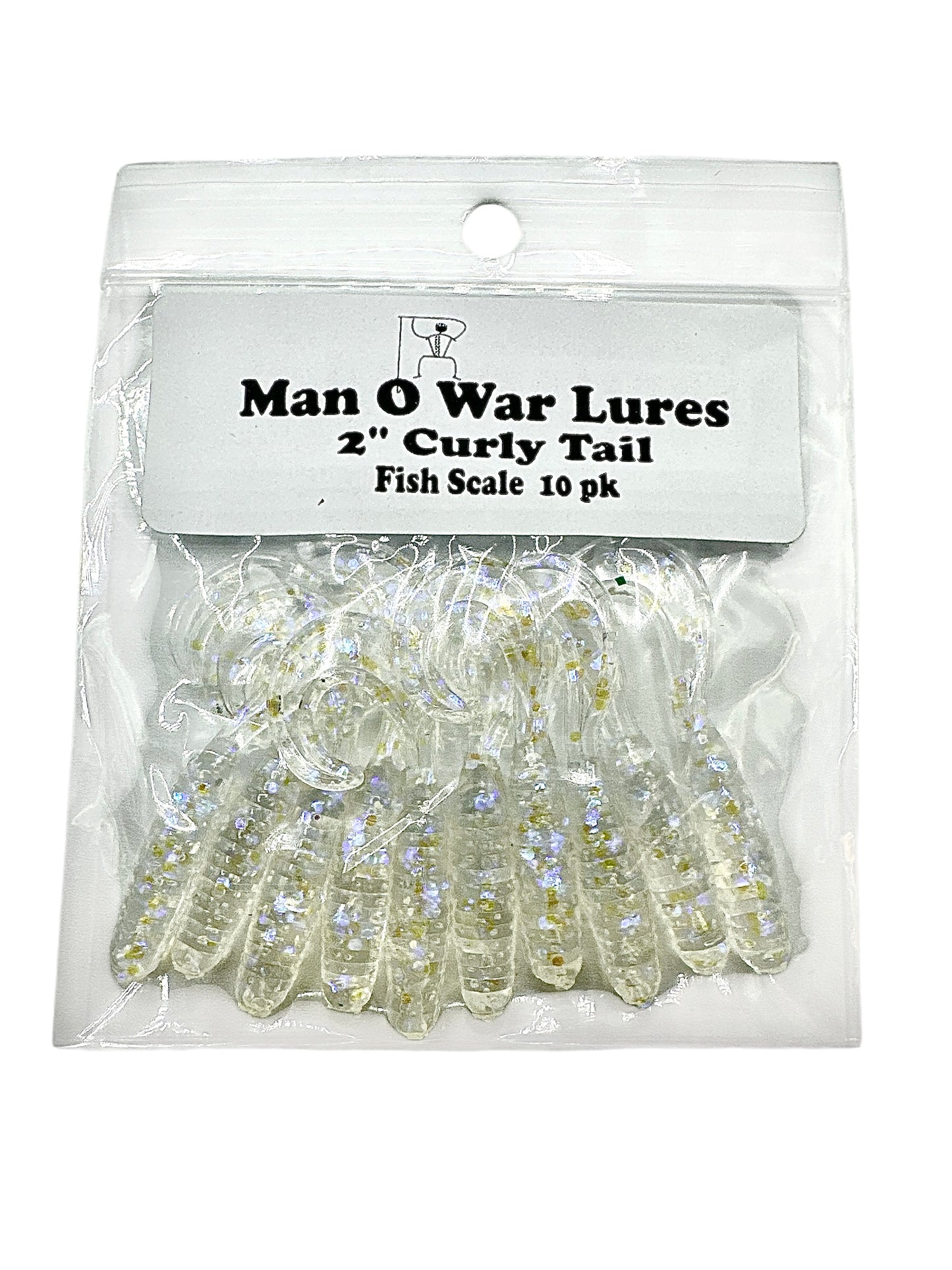 MAN O WAR CURLY TAIL 2"