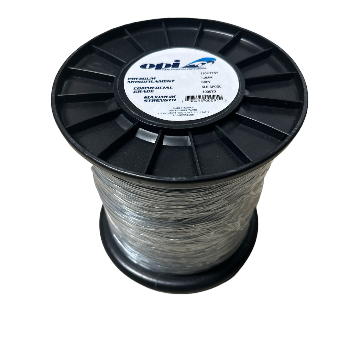 OPI BULK SPOOL MONO GREY (5LB SPOOL)