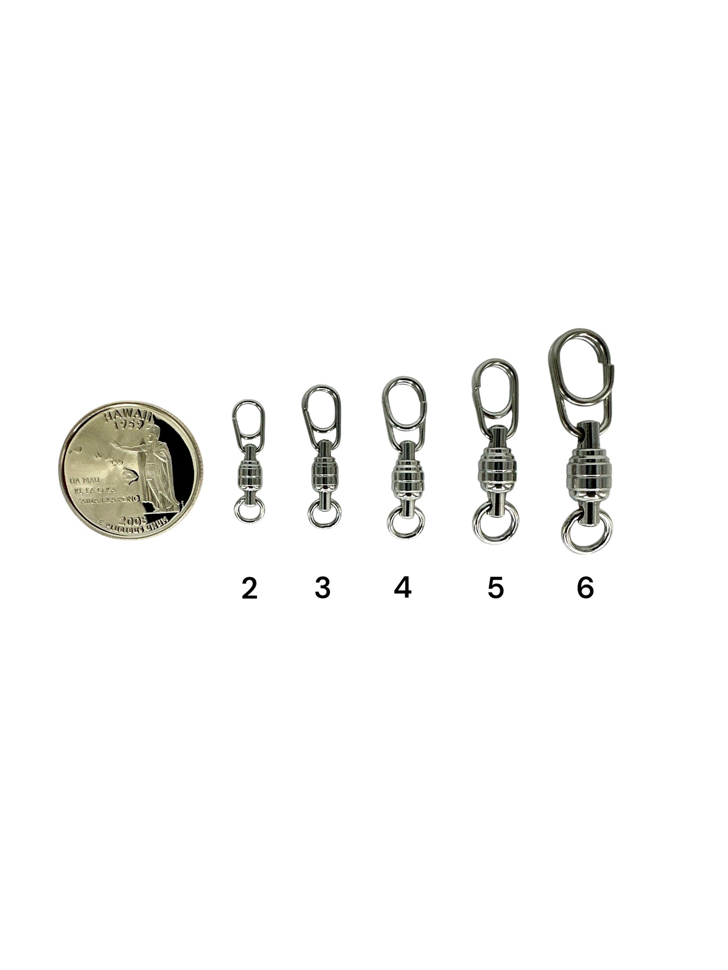 HANAPAA SWIVEL W/SPILT RING