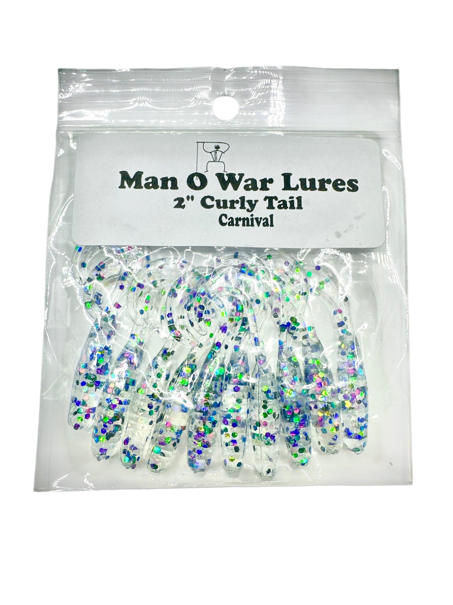 MAN O WAR CURLY TAIL 2"