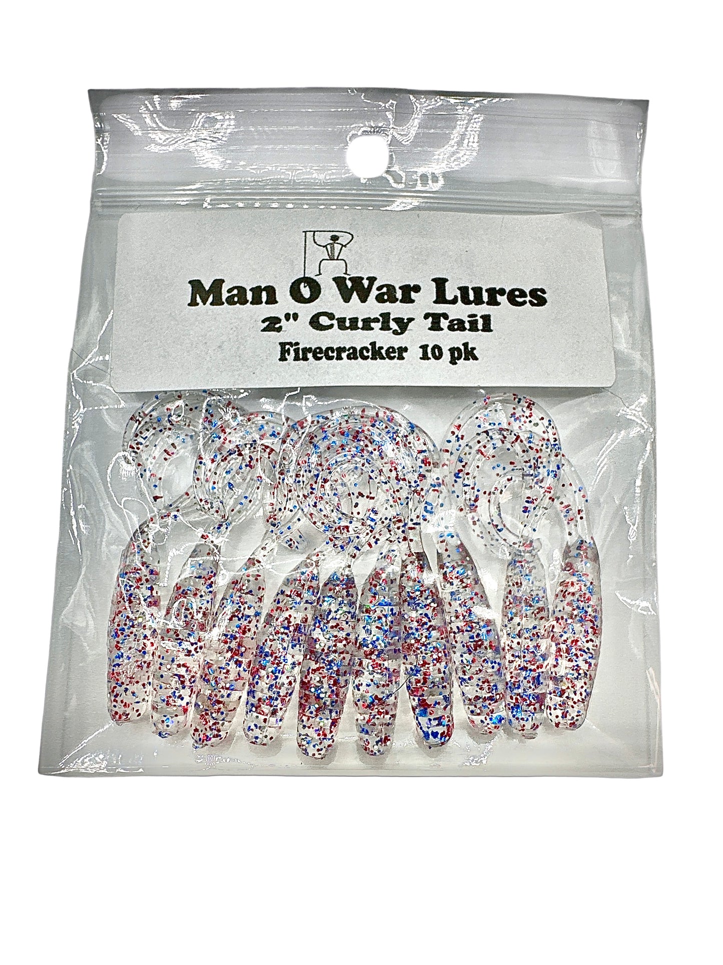 MAN O WAR CURLY TAIL 2"