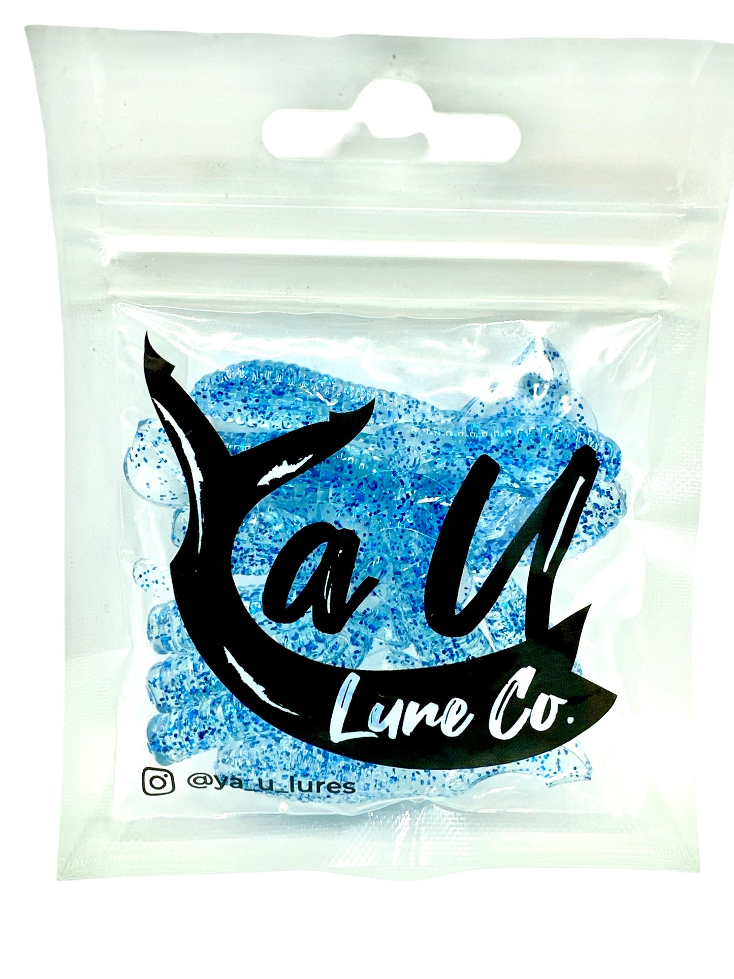 YA U LURES 2" CURLY TAILS