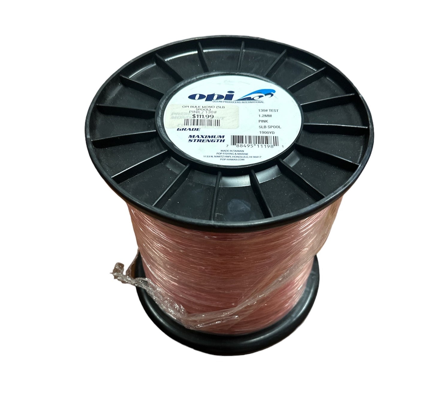 OPI BULK SPOOL MONO PINK (5LB SPOOL)