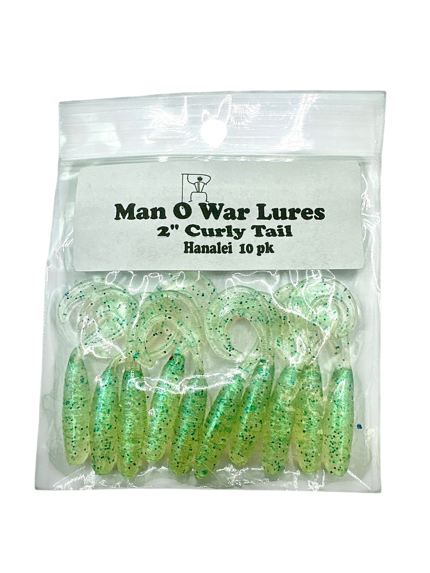 MAN O WAR CURLY TAIL 2"