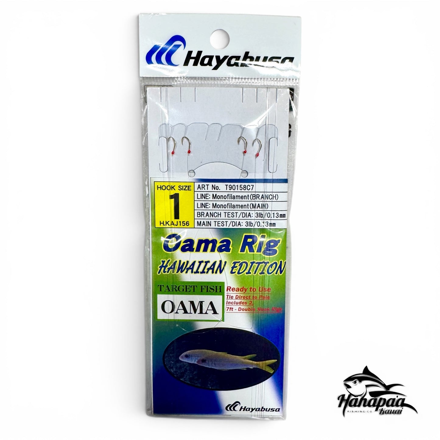 HAYABUSA T90158C7-0.8 OAMA RIG