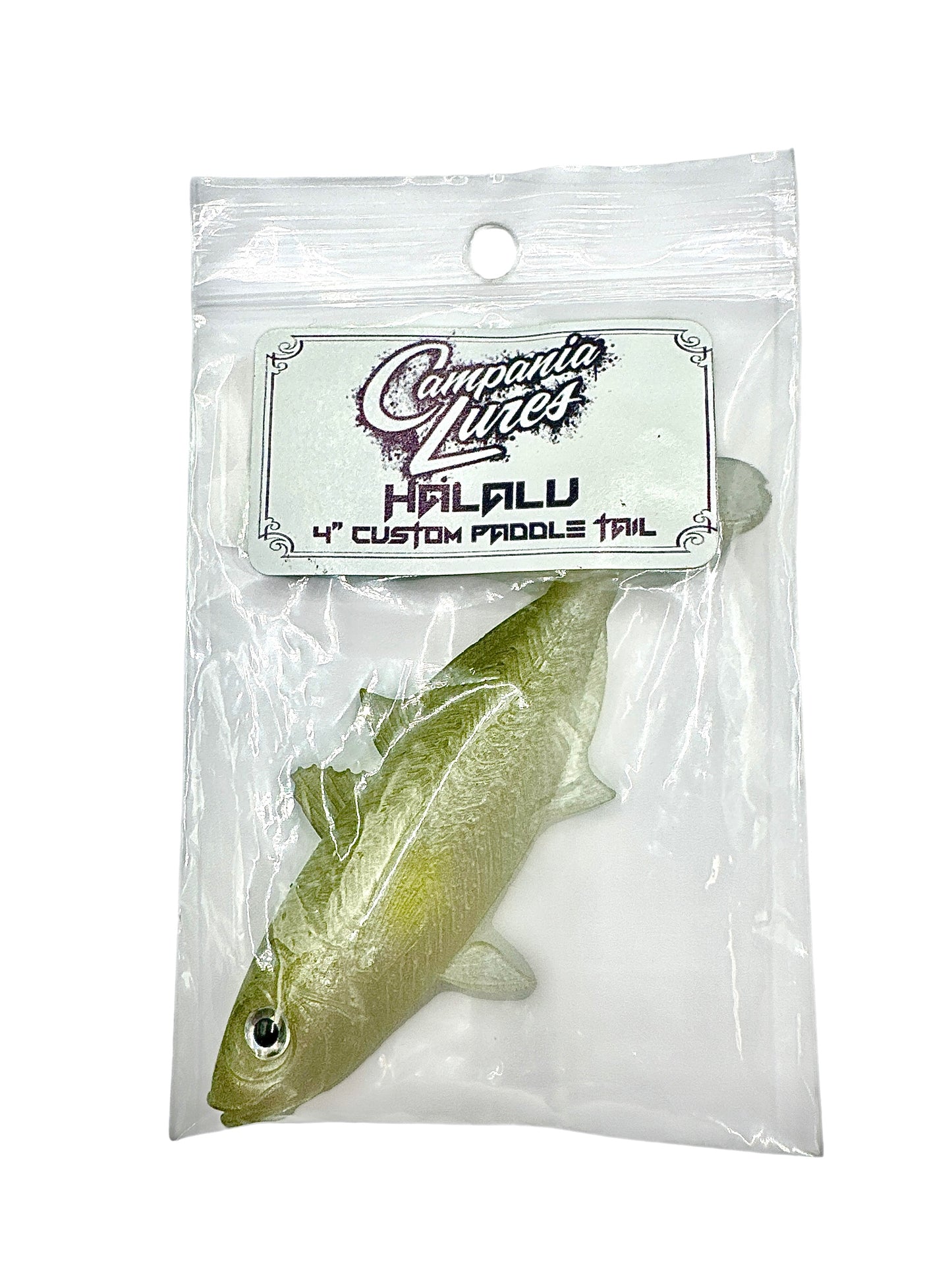 CAMPANIA LURES HALALU PADDLETAIL 4"