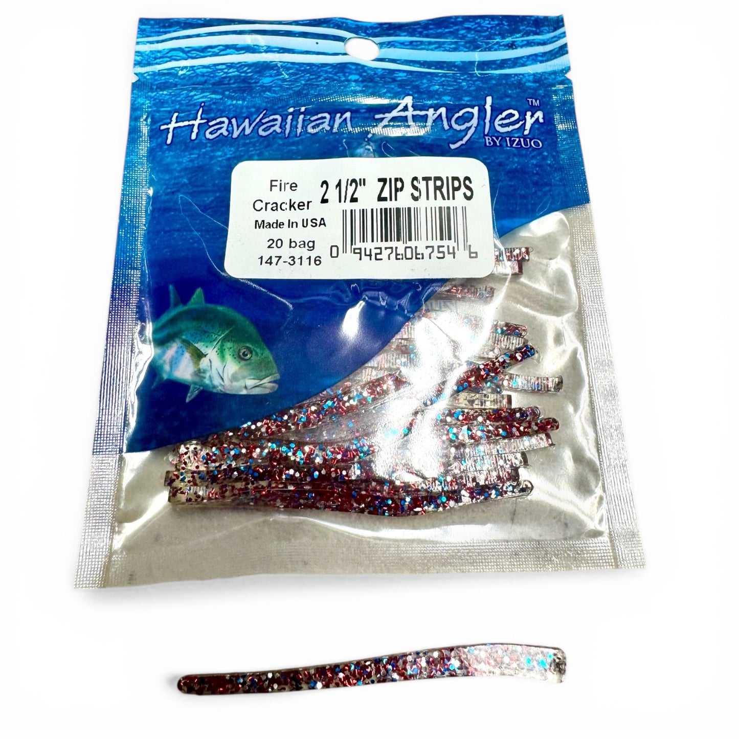 HAWAIIAN ANGLER ZIP STRIP