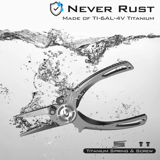 GOMEXUS TITANIUM SPLIT RING PLIER NEVER RUST