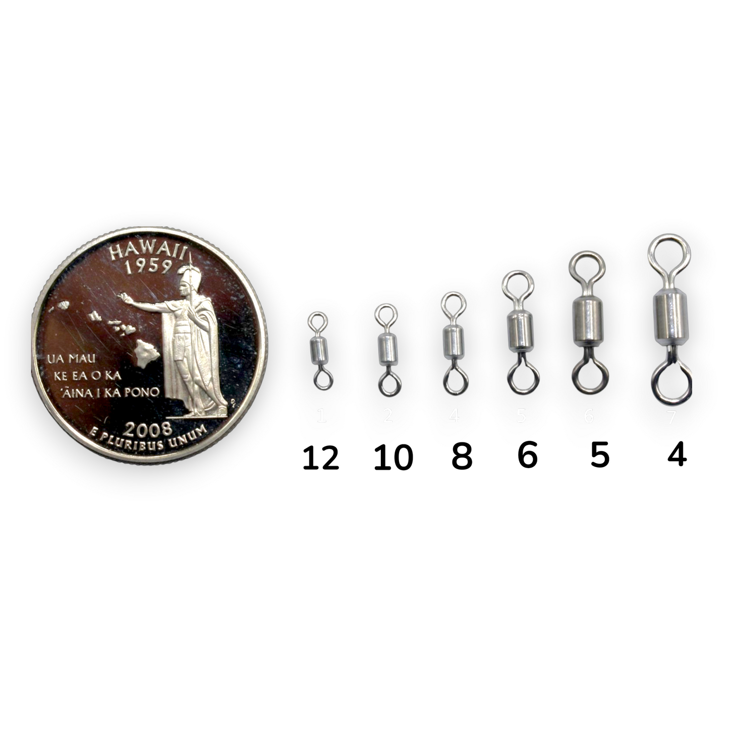 HANAPAA MINI CRANE SWIVEL STAINLESS STEEL 3X STRONG