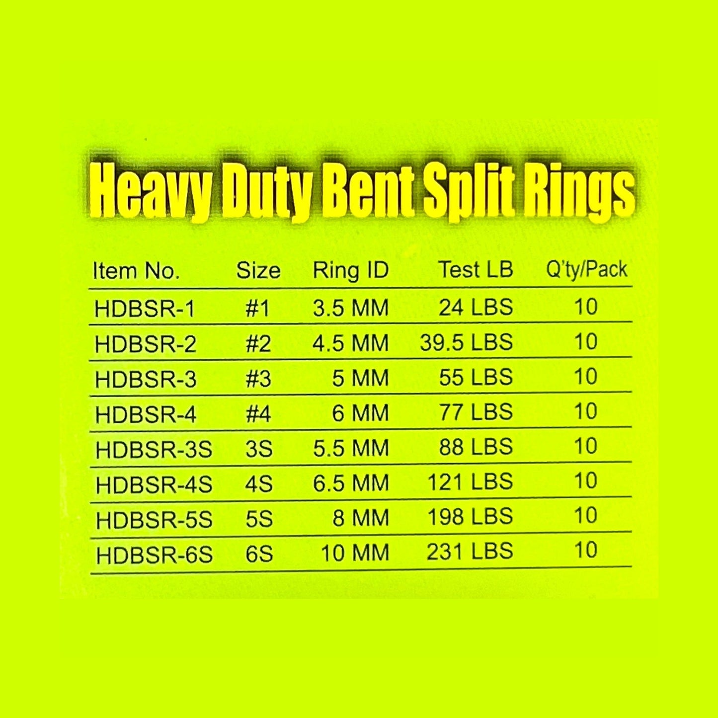HANAPAA HEAVY DUTY SPLIT RINGS