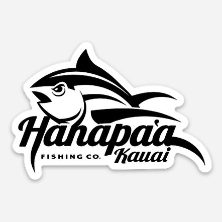 HANAPAA SHOP LOGO STICKER 3″×2.06″