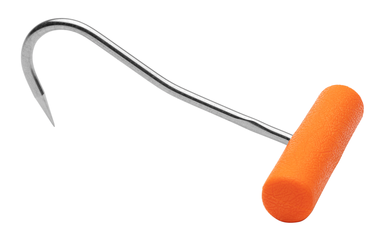 DEXTER T326 PCTR 5 1/2" CENTER PULL ROUND HANDLE HOOK