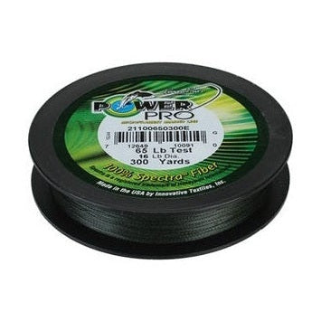 POWER PRO BRAID MOSS GREEN 300YD SPOOL