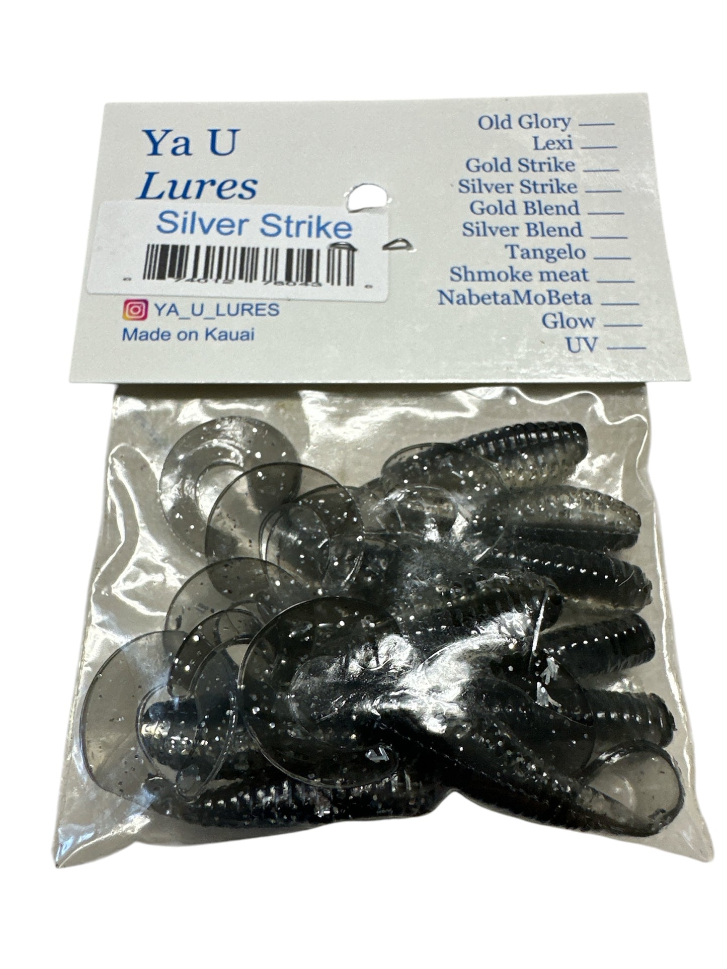 YA U LURES 2" CURLY TAILS