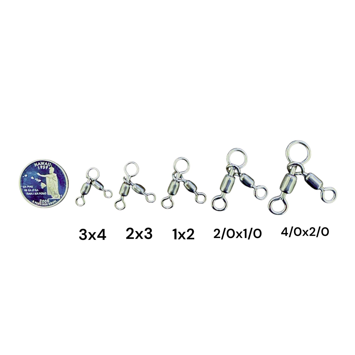 STAINLESS STEEL COMBINATION SWIVELS