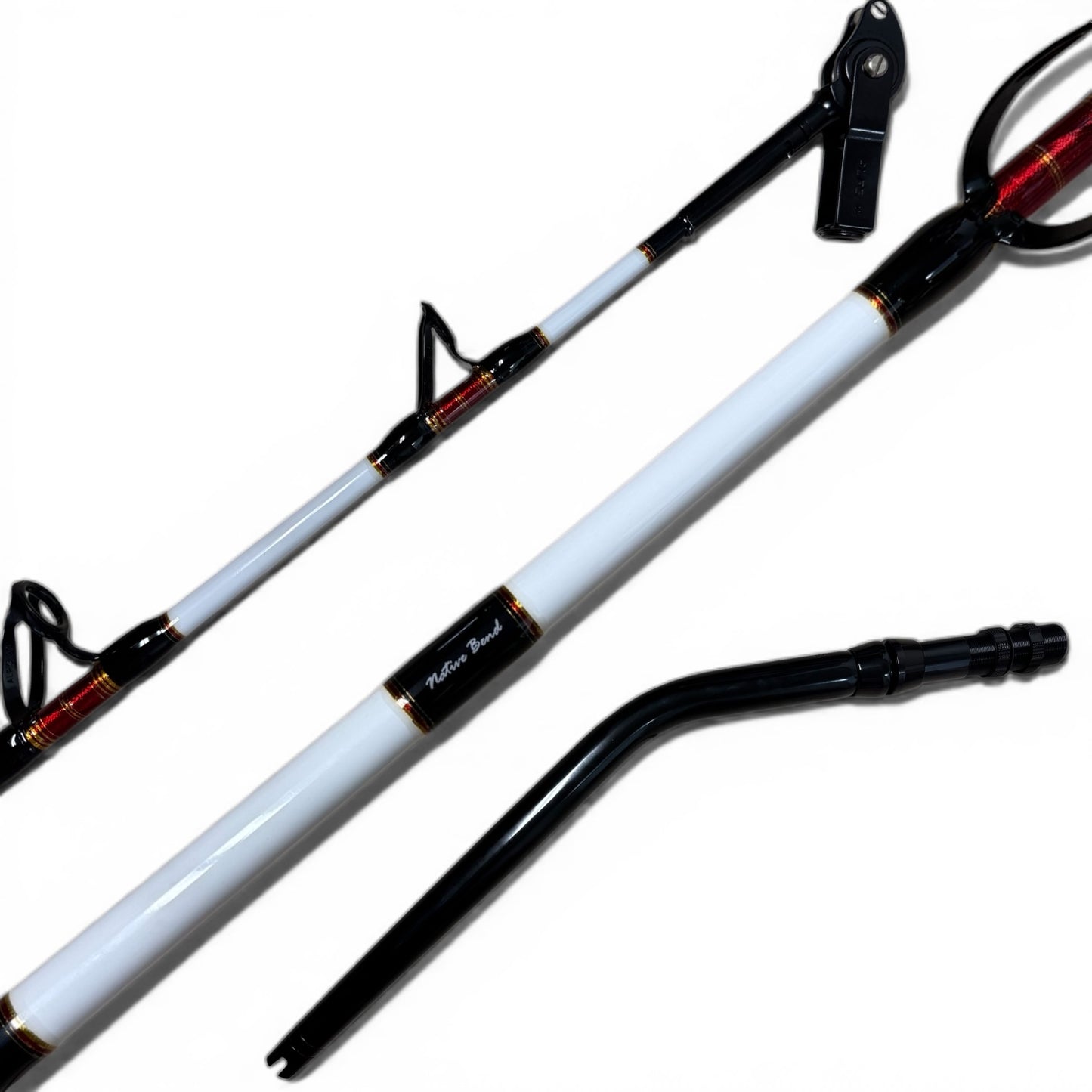 HANAPAA CUSTOM 80 CLASS TROLLING ROD WHITE