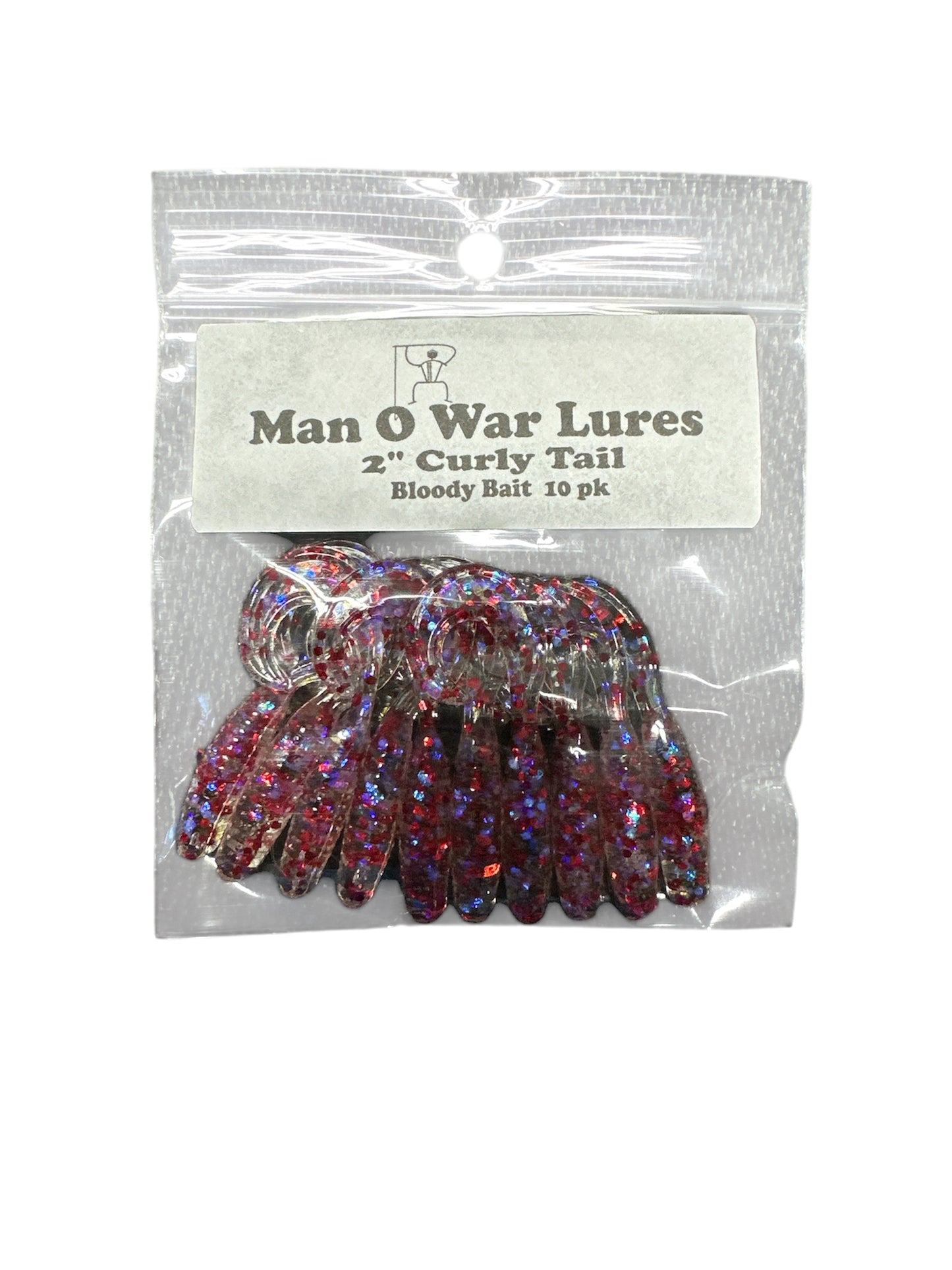 MAN O WAR CURLY TAIL 2"