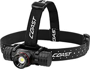 COAST 2075 LUMENS XPH34R RECHARGEABLE HEADLAMP