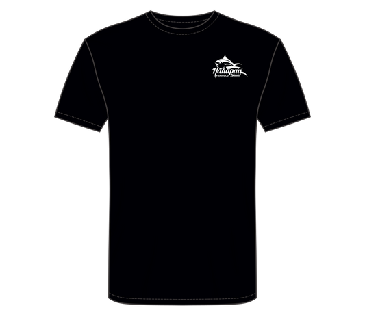 HANAPAA VECTOR TEE RICH BLACK