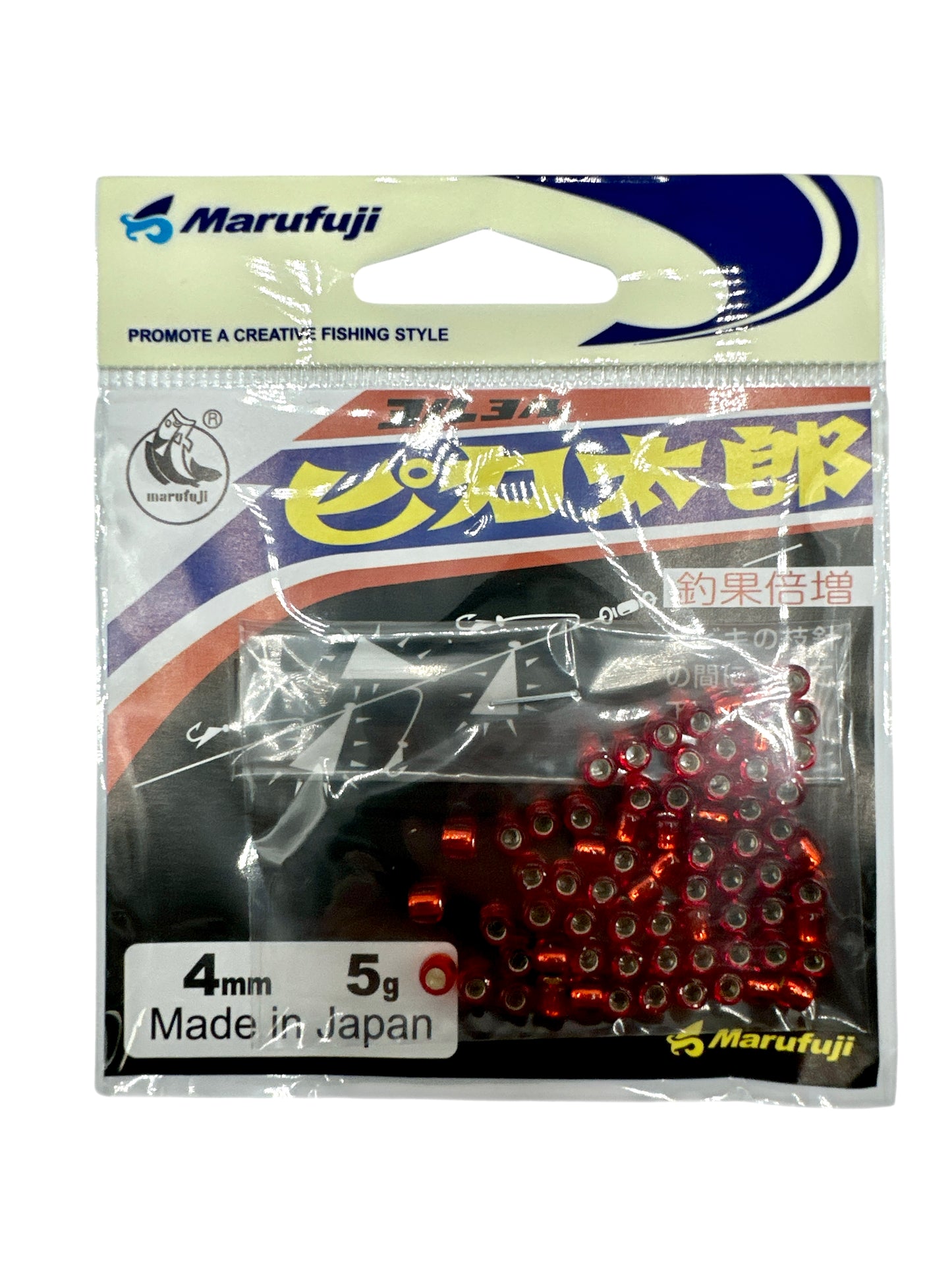 JPN RED GLASS BEADS