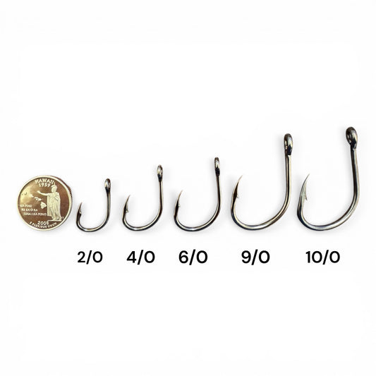 J-SHAPE HOOKS Hanapaa Fishing Kauai J-SHAPE HOOKS Hanapaa Fishing Kauai
