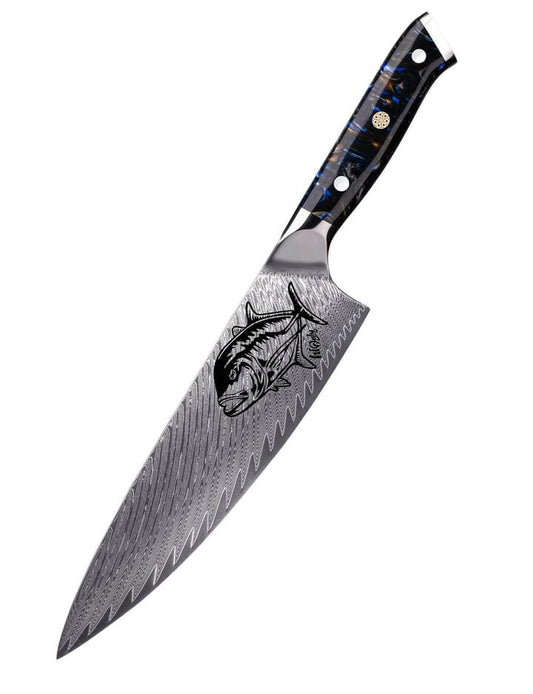 HI ONLY DAMASCUS BLADE ULUA