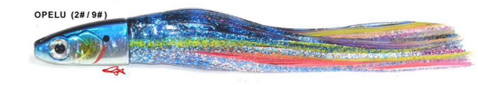 FFL 2.0 SOLID FISH HEAD SKIRTED 7"