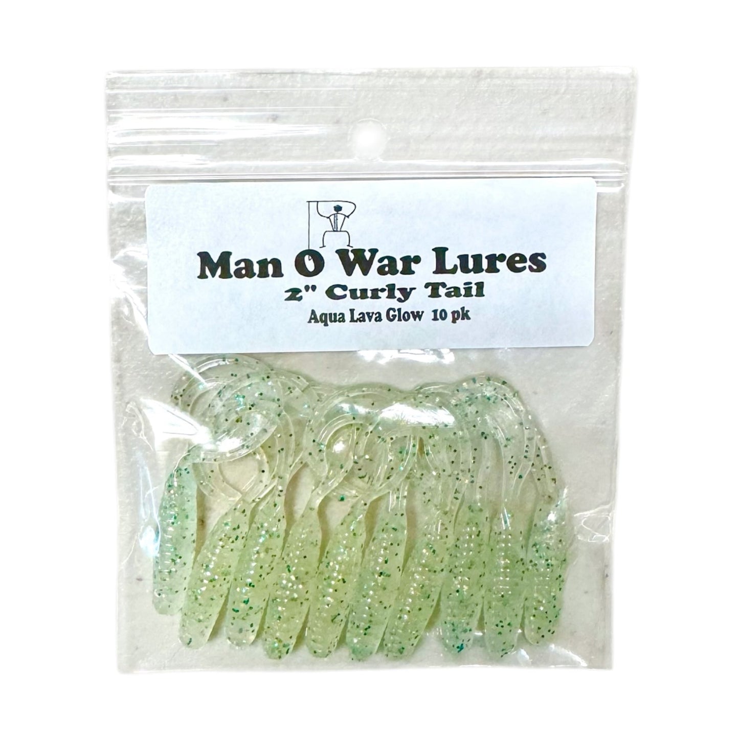 MAN O WAR CURLY TAIL 2"