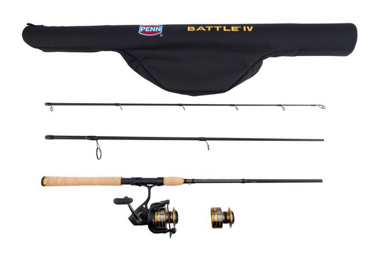 PENN BATTLE IV TRAVEL SPINNING COMBO