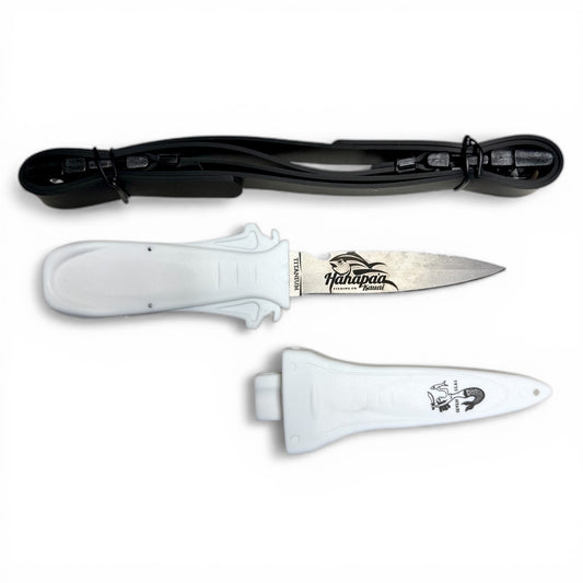 SEVEN SEAS TITANIUM DIVE KNIFE HANAPAA KAUAI LOGO