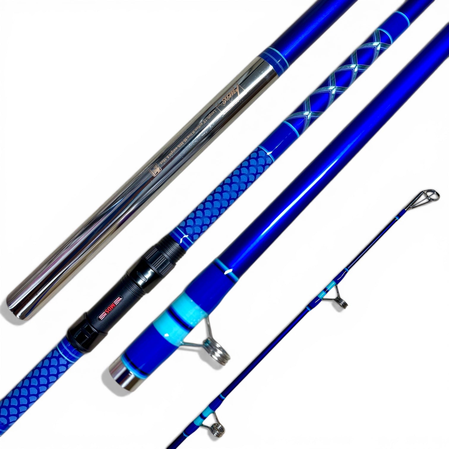 hawaiian custom fishing rods Okuma B Menpachi Rod these rods should meet the demands and specifications that are needed Can I get some reel