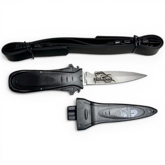 SEVEN SEAS TITANIUM DIVE KNIFE HANAPAA KAUAI LOGO