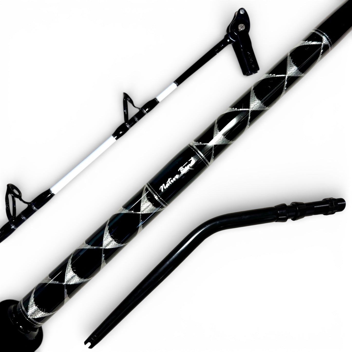 HANAPAA CUSTOM 80 CLASS TROLLING ROD WHITE