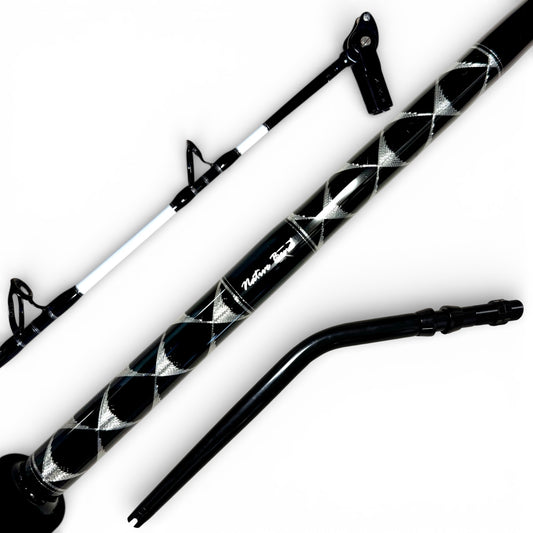 HANAPAA CUSTOM 80 CLASS TROLLING ROD WHITE