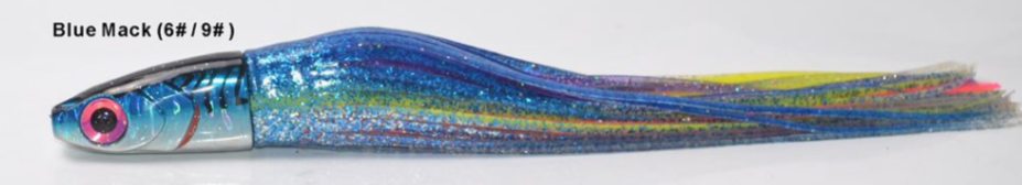 FFL 2.0 SOLID FISH HEAD SKIRTED 7"