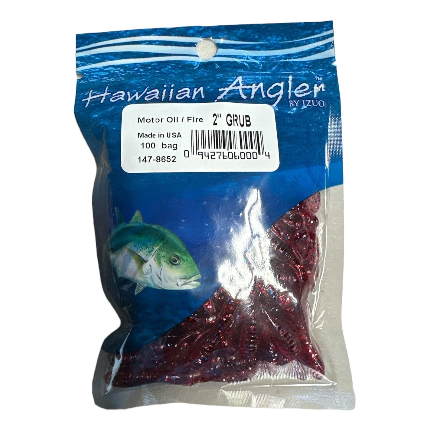 HAWAIIAN ANGLER GRUB 2" 100PK