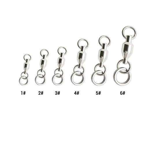 BALL BEARING SWIVEL WITH SPLIT RING