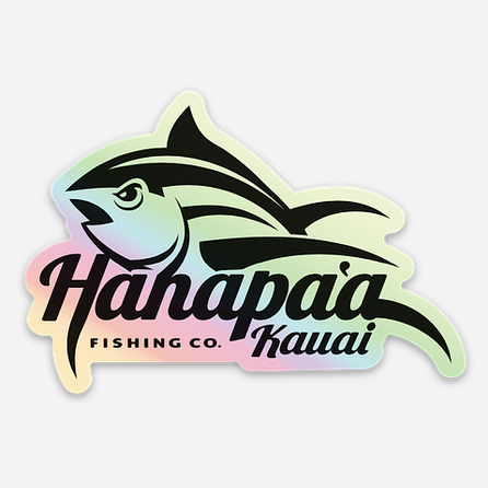 HANAPAA SHOP LOGO STICKER 3″×2.06″