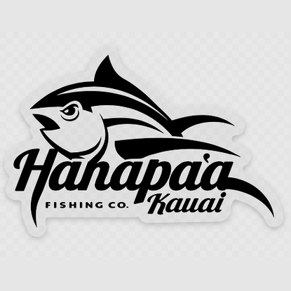 HANAPAA SHOP LOGO STICKER 3″×2.06″