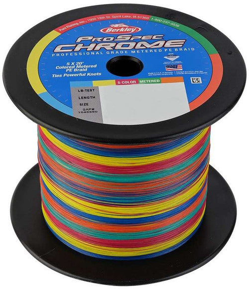 BERKLEY PROSPEC BRAID LINE MULTICOLOR