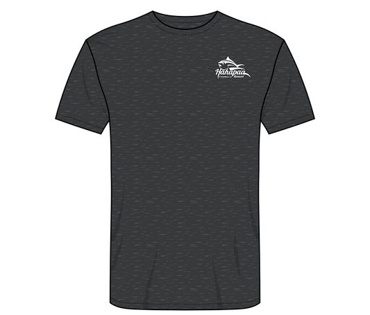 HANAPAA VECTOR TEE CHARCOAL HEATHER